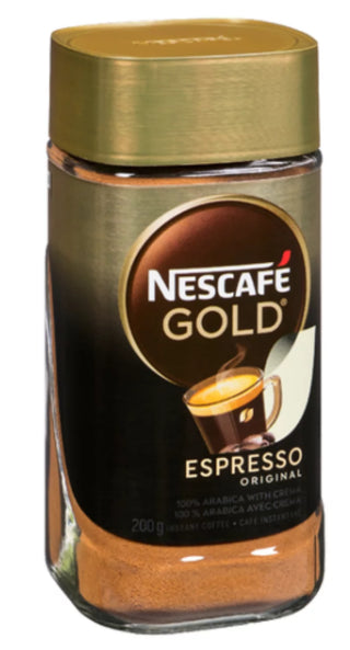 Nescafe Gold Instant Coffee Espresso Original 200g