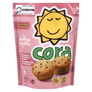 Cora Muffin Mix Chocolate Chip and Oatmeal, 450g