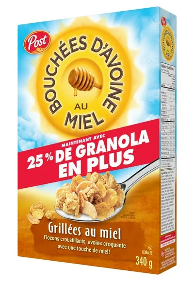 Post Honey Bunches of Oats Honey Roasted Cereal, 340g
