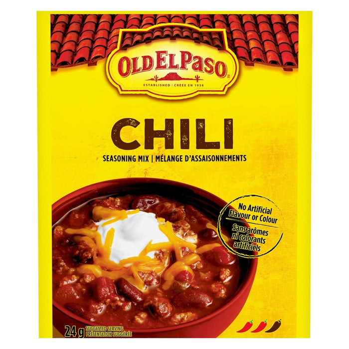 Old El Paso Chili Seasoning Mix, 24g/0.8oz.