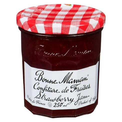 Bonne Maman Strawberry Jam, 250mL