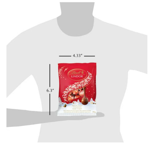 Lindt LINDOR Mini Milk Chocolate Balls, 100g