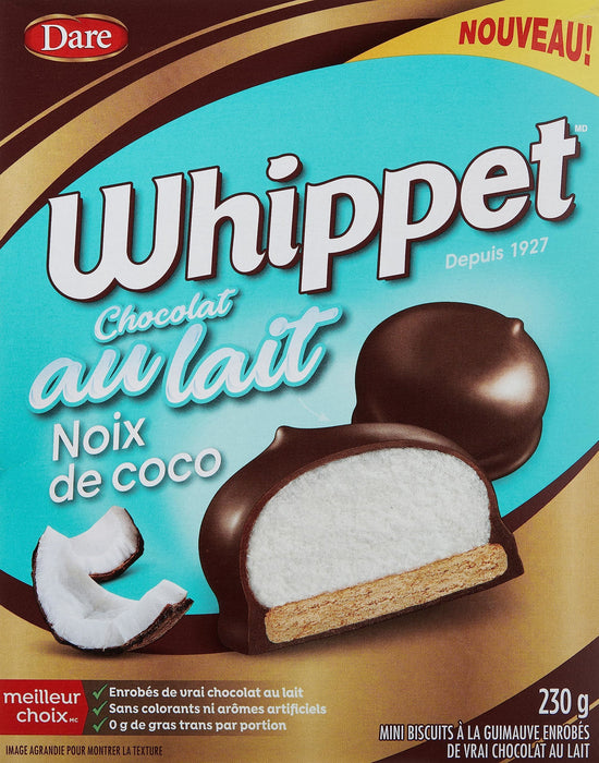 Whippet Milk Chocolate Coconut Marshmallow Cookies 230g