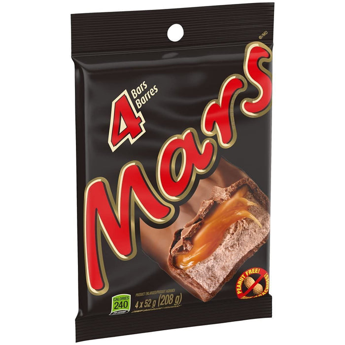 Mars Chocolate Bars 4 Full Size Bars