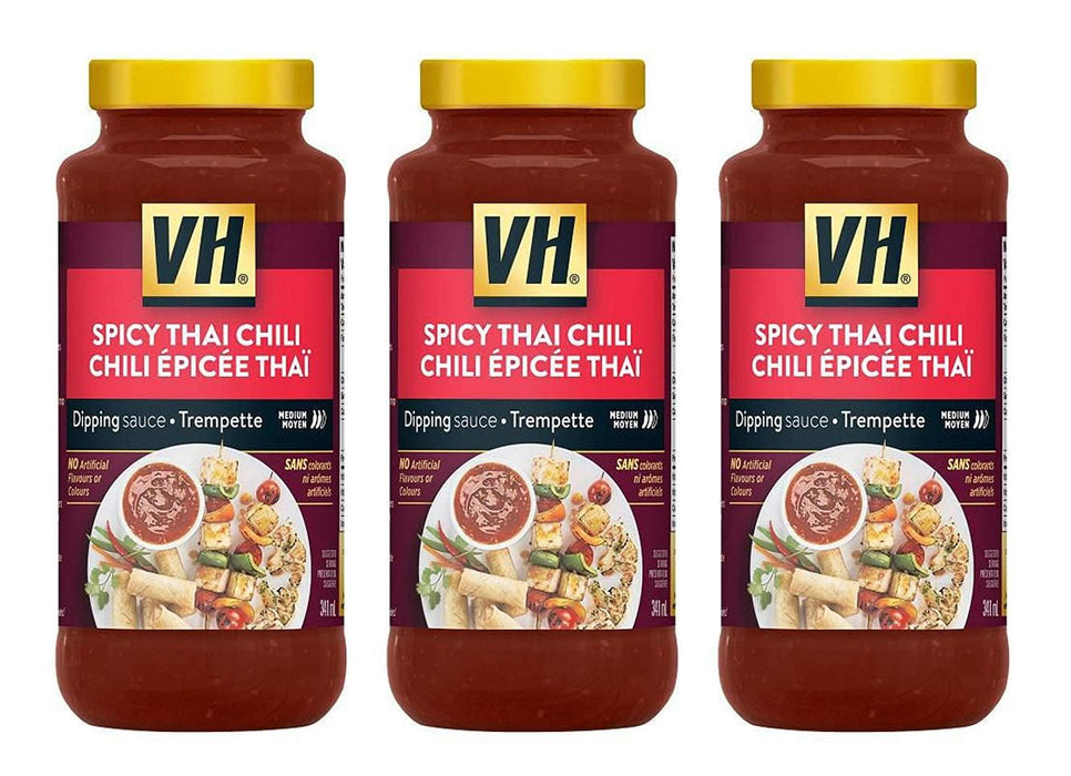 VH Spicy Thai Chili Dipping Sauce, 341ml/12.2oz Each 3 Bottles