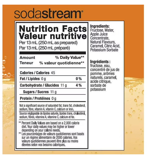 SodaStream Classic, Cream Soda Flavour Drink Mix, 440mL