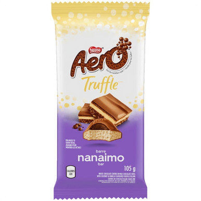 Nestle Aero Truffle Nanaimo Bar Chocolate Bar, 105g/3.7oz