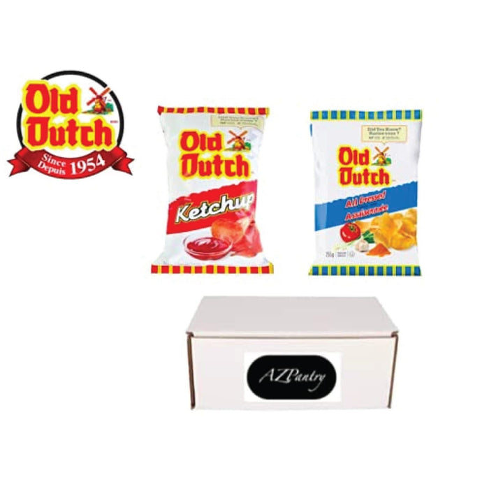 Old Dutch Potato Chips 1 Bag of Ketchup Flavour + 1 Bag of All Dressed 180g EACH