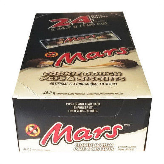 Mars Cookie Dough Chocolate Bars 44g Each 24 Full Size Bars