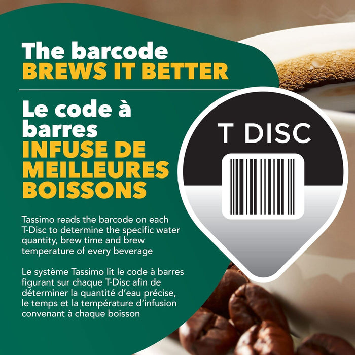 Maxwell House Cafe Collection Decaf T-discs for Tassimo Brewers (14 DISCS) - CanadaGrocery