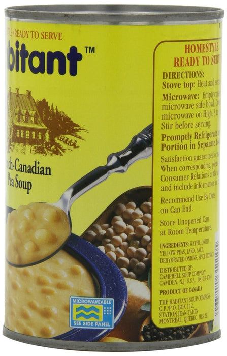 Habitant Soup, French-Canadian Pea Soup 12 CANS