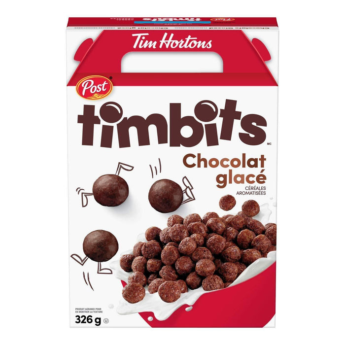 Post Tim Hortons Timbits Chocolate Glazed Flavored Cereal 326g