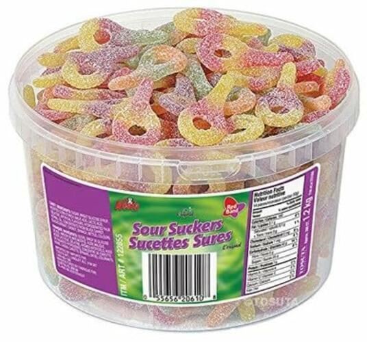 Koala Sour Suckers/Keys Gummy Candy Bundle (1x Jumbo and 1x Mini Sour Keys)