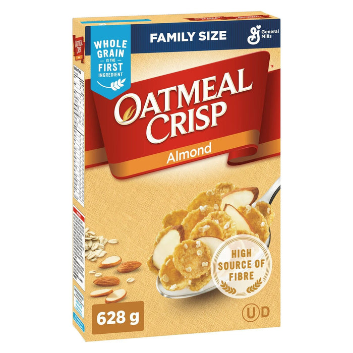 General Mills Oatmeal Crisp Almond Cereal, Family Size 22.2oz