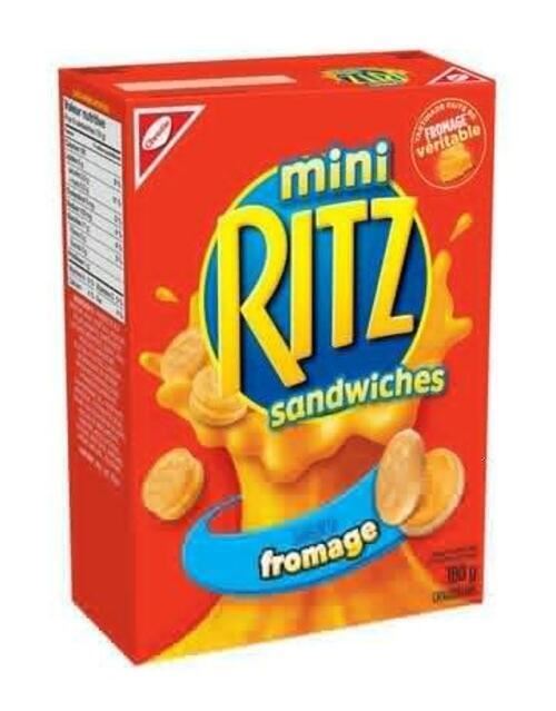 Ritz Bits Cheese Sandwich Crackers 180g/6.3oz