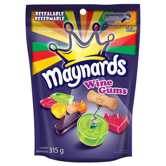 Maynard's Wine Gums Gummy Candy 315g Bag