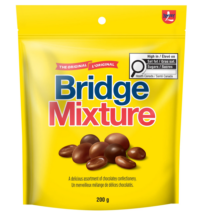 Lowney Original Bridge Mixture Chocolate Candy, 200g