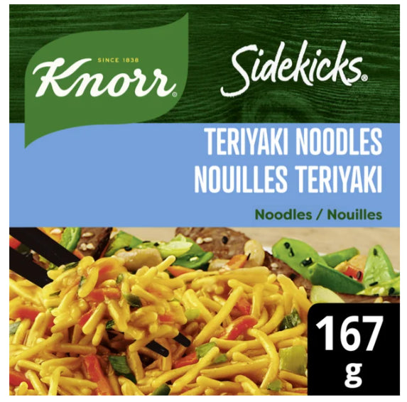 Knorr Sidekicks Teriyaki Noodles Pasta, 167g