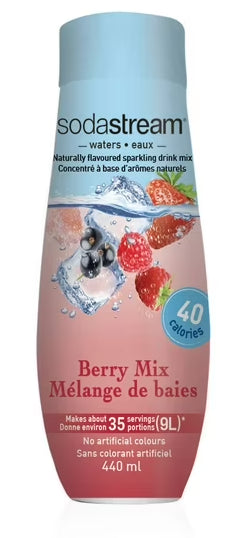 SodaStream Waters, Berry Mix Flavour Drink Mix, 440mL