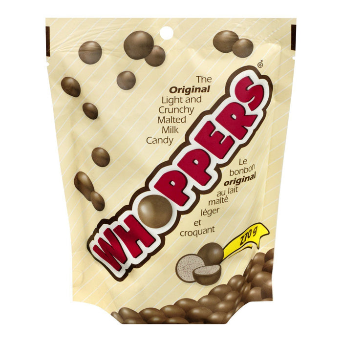 Whoppers Chocolate Malted Milk Ball Candy 270g