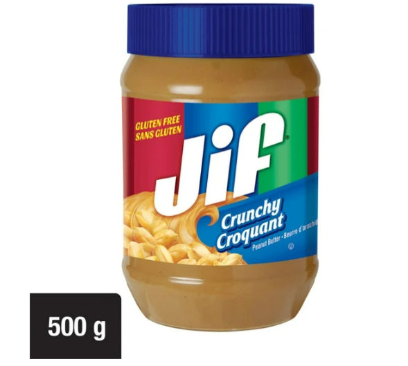 Jif Crunchy Peanut Butter, 500g