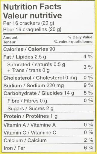 Christie Vegetable Thins, 40% Less Fat, Crackers, 200g/7oz. 3 BOXES