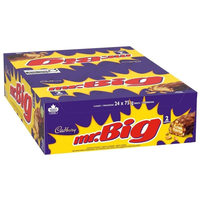 Cadbury Mr. Big Chocolate Bars Case, 24x75g