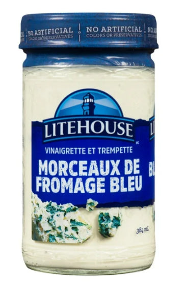 Litehouse Chunky Blue Cheese Dressing and Dip, 384mL