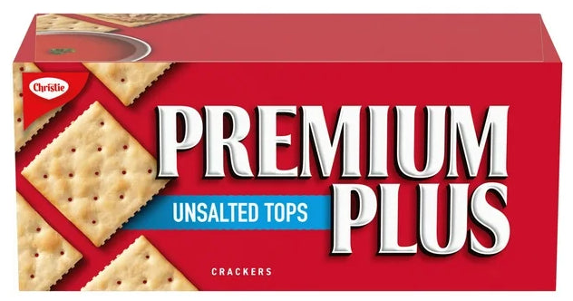 Premium Plus Unsalted Tops Crackers, 450g