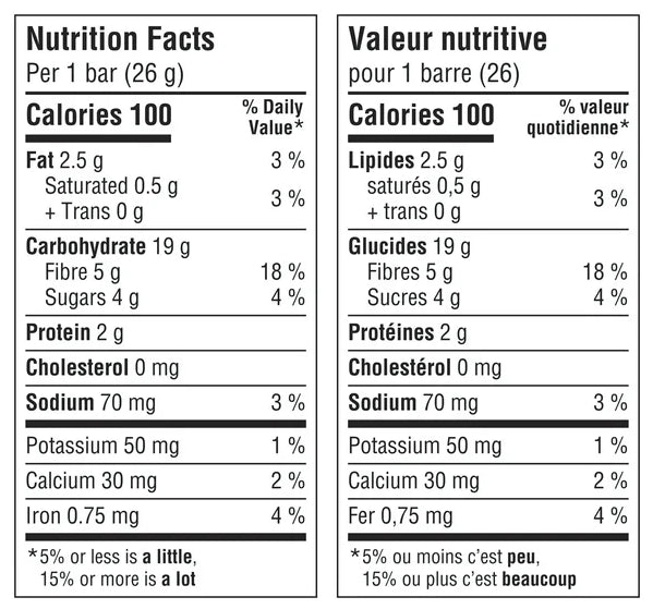 Nature Valley Lunchbox Chocolate Chip Granola Bars, 5 Bars x 26g, 130g