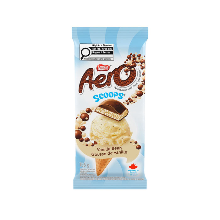 Aero Scoops Vanilla Bean Milk Chocolate with Vanilla Bean Ice Cream Flavor