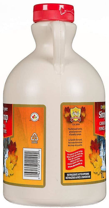 Old Fashioned Maple Crest Maple Syrup 1L {Canadian Product}