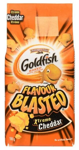 Goldfish Flavor Blasted Xtreme Cheddar Crackers, 180g