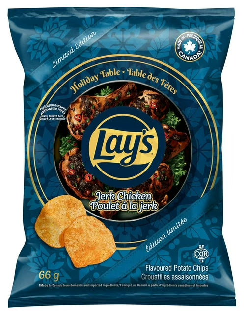 Lay's Jerk Chicken Flavored Potato Chips, 66g