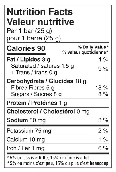 Fibre 1 Brownies Chocolatey Fudge, 5 Brownies, 125g