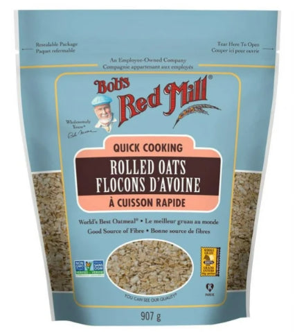 Bob's Red Mill Quick Rolled Oats, 907g