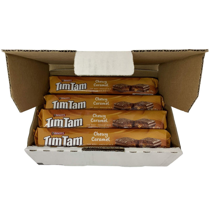 Arnott's Tim Tam Chewy Caramel (4 Pack) - Australian Chocolate Biscuits - CanadaGrocery