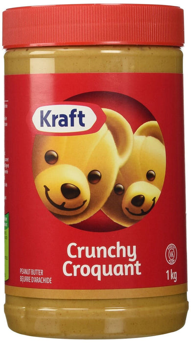 Kraft Peanut Butter (Crunchy Peanut Butter, 1 KG)