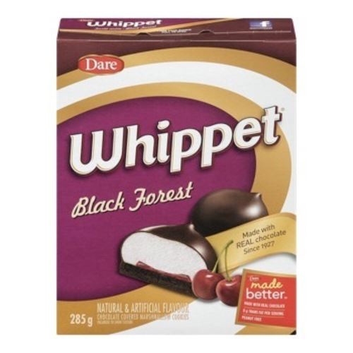 Dare Whippet Black Forest Marshmallow Cookies 300g Each 3 Boxes