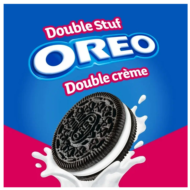 Oreo Double Stuf Chocolate Sandwich Cookies, 261g