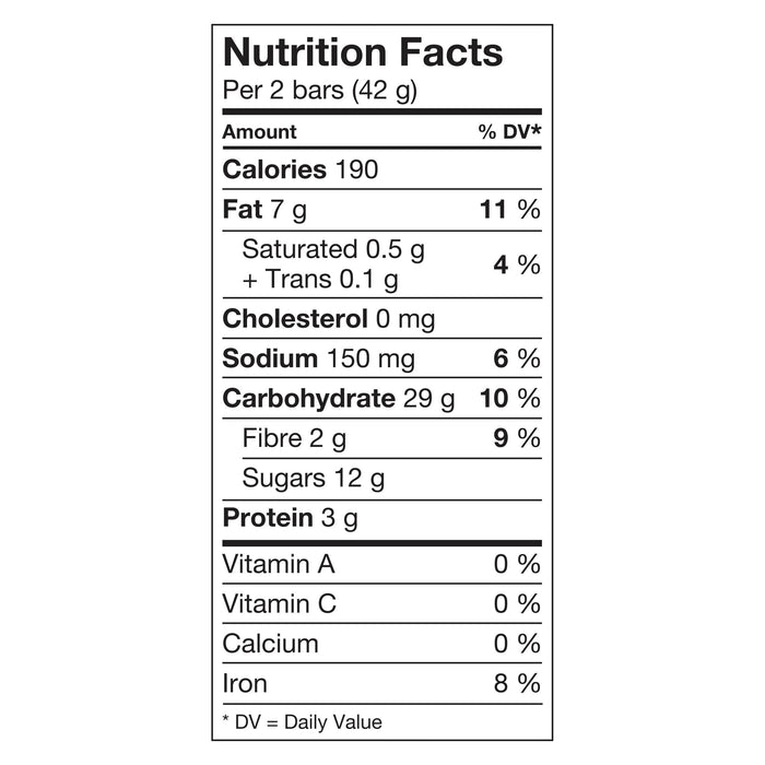 Nature Valley Crunchy Maple Brown Sugar Granola Bars, 10 Count, 210g/7.4oz Box