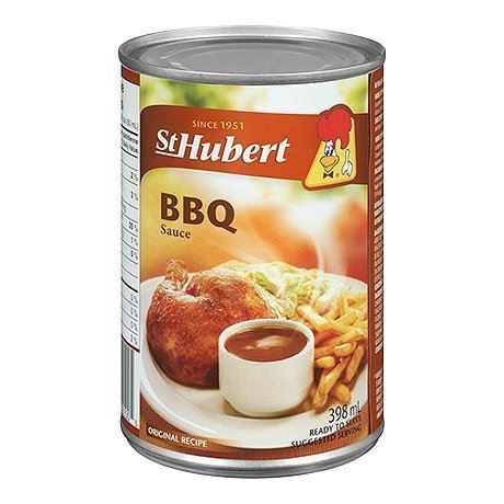 St Hubert BBQ Sauce 398ml/13.5 Fl. Oz Each 3 Cans