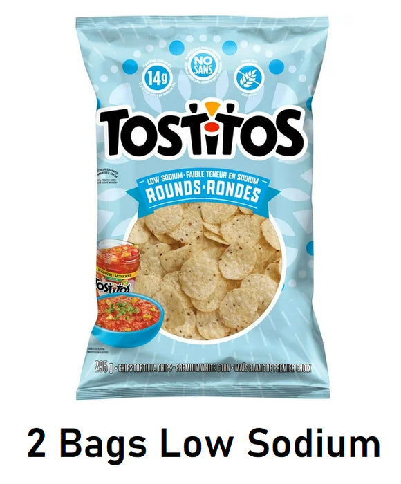 Tostitos Low Sodium Tortilla Chips 295g/10.4oz Each 2 Bags