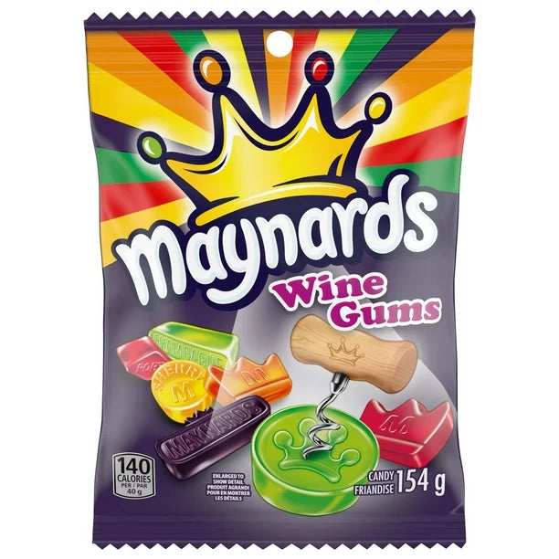 Maynards Wine Gums Candy, 154g/6oz - CanadaGrocery