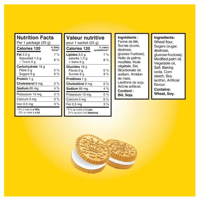 Oreo Mini Golden Cookies, 150g