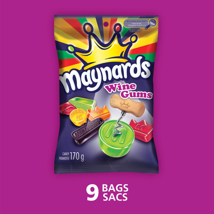 Maynards Wine Gums Candy, 154g/6oz - CanadaGrocery