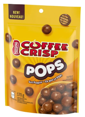 Coffee Crisp POPS Chocolaty Snacks Pouch, 170g