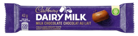 Cadbury Dairy Milk, Milk Chocolate Bars, Multipack Pack of 4, 168g