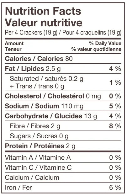 Triscuit Canada Original Snacking Crackers, 200g