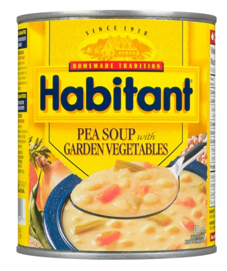 Habitant Pea Soup with Garden Vegetables, 796mL
